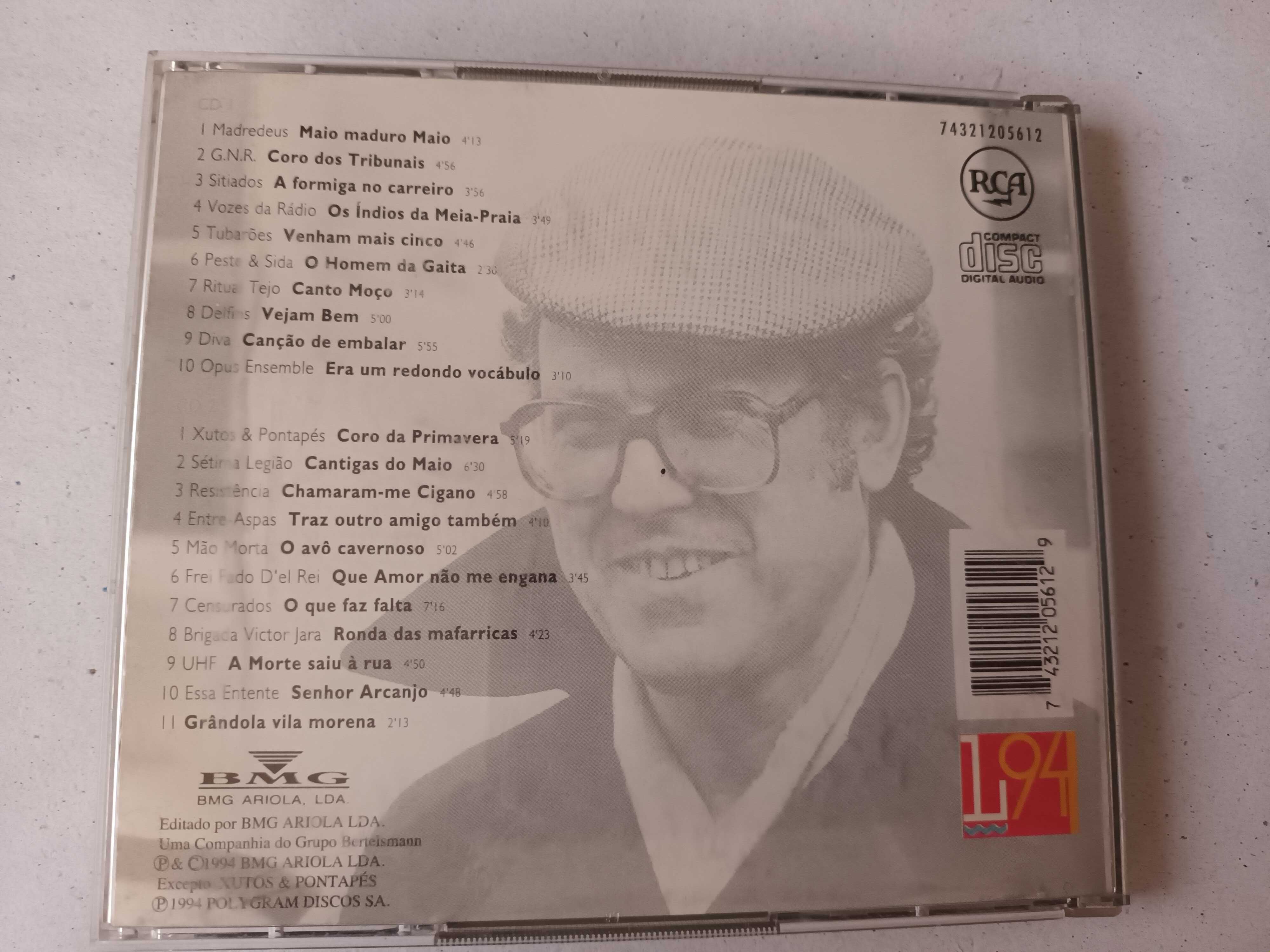 Os Filhos da Madrugada Cantam José Afonso - Edição Especial 2 CD