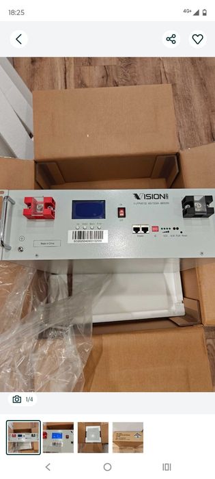 Акамулятор VISION V-LFP48100