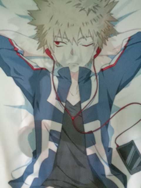 Duża poszewka na poduszkę, anime, Bakugo Katsuki