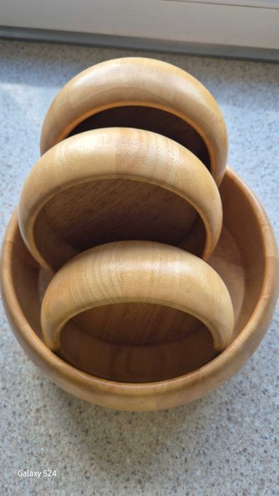 Miska i miseczki z Włoch /bambus