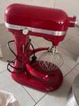Kitchenaid Robot Kuchenny, Czerwony/Srebrny, 6.9 L