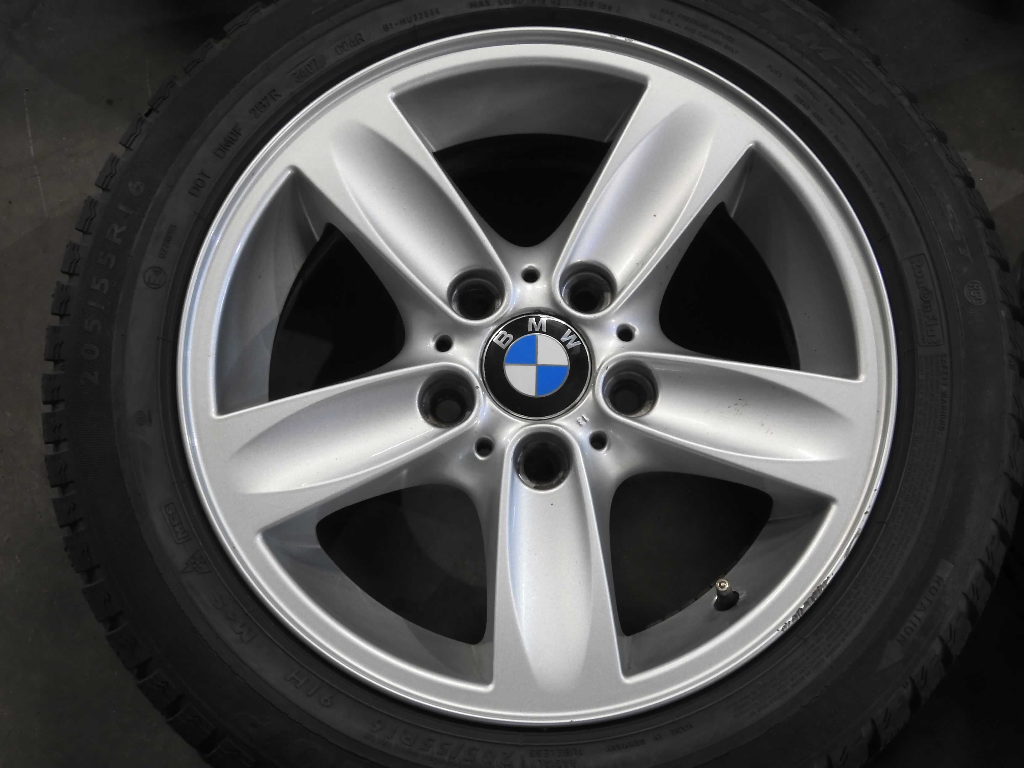 4x Alufelgi 16'' 5x120 7J ET44 BMW Oryginał stan BDB