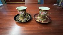 2 chavenas de cafe