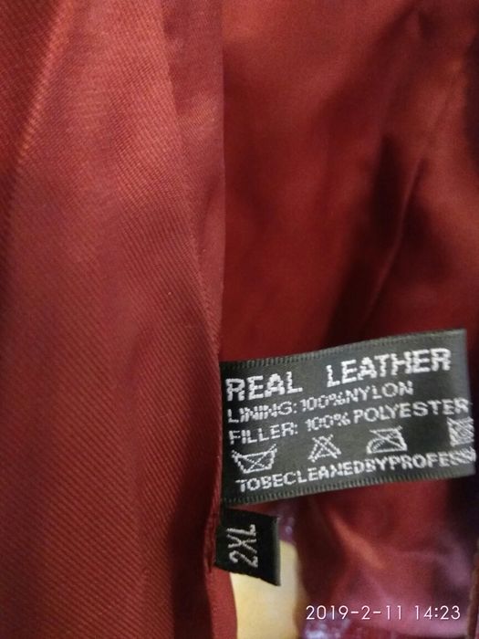 Продам кожаный пиджак