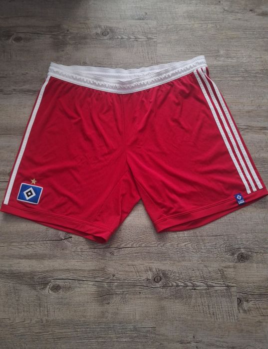 spodenki piłkarskie Hamburger SV 2 Bundesliga adidas 2XL, XXL, shorts