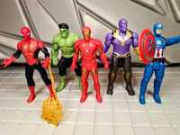 +Figurki Avegers Marvel Spiderman Thanos Hulk Iron Kapitan zabawki++