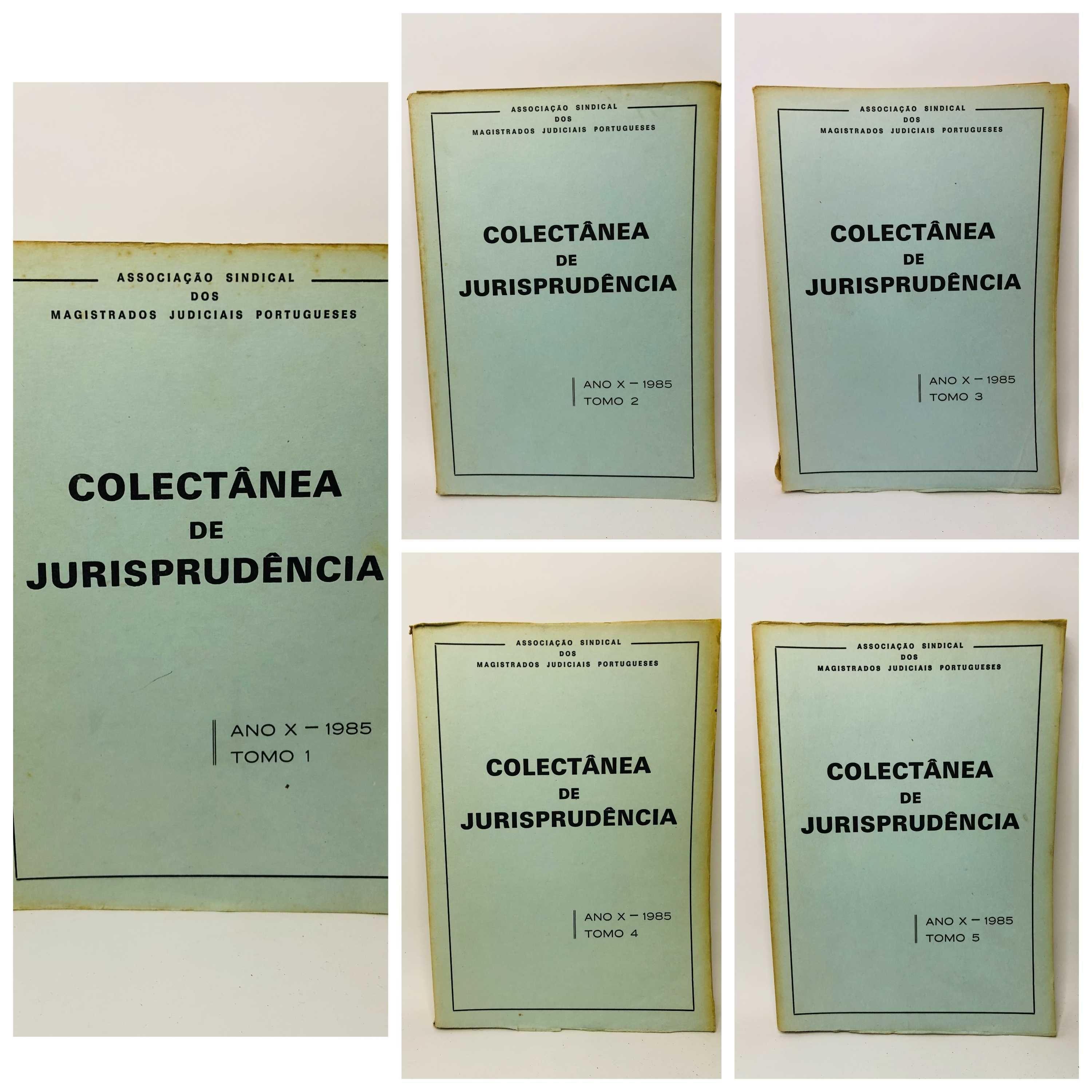 Colectânea de Jurisprudência Ano X - 1985 Tomo 1, 2, 3, 4 e 5