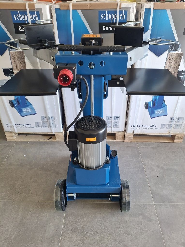 Łuparka hydrauliczna  do drewna Rębak  Scheppach HL810  8 ton Nowa