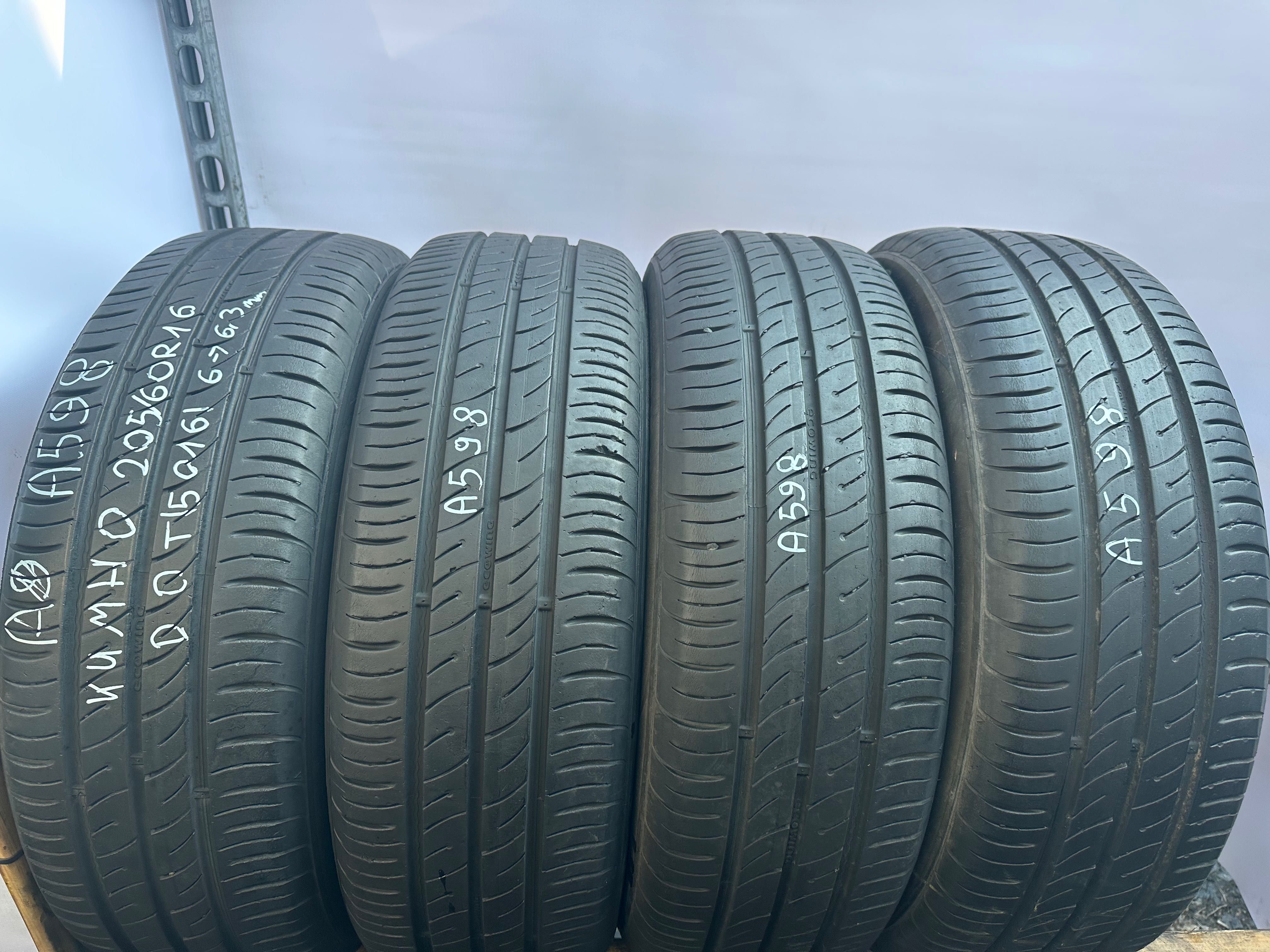 Opony letnie KUMHO 205/60R16