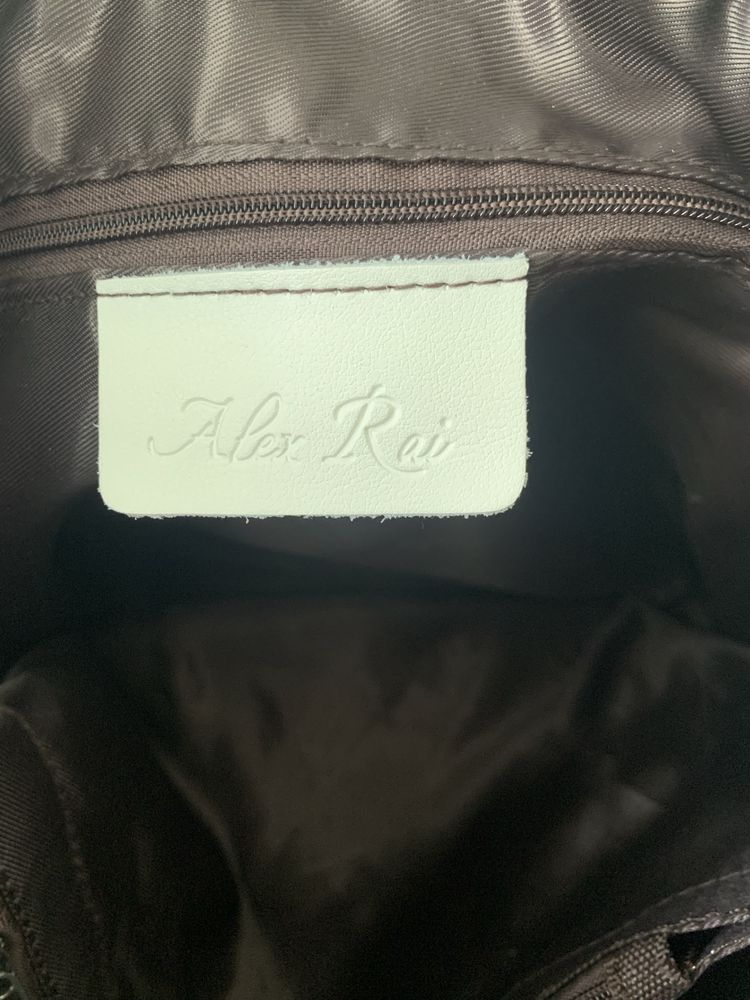 Шкіряна сумка шоппер  Alex Rai