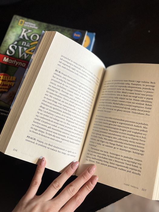 Zestaw ksiązek - Everest, Kobieta na Krańcu Świata, Martyna Wojciechow