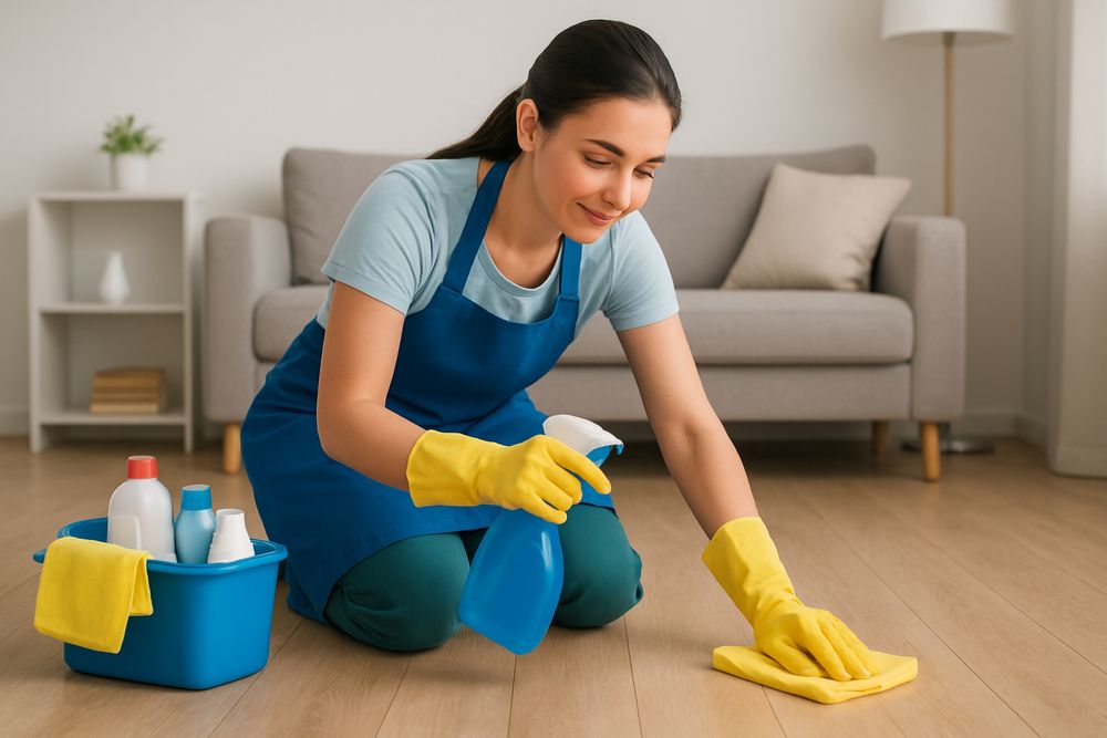 Ofereco trabalho de limpeza