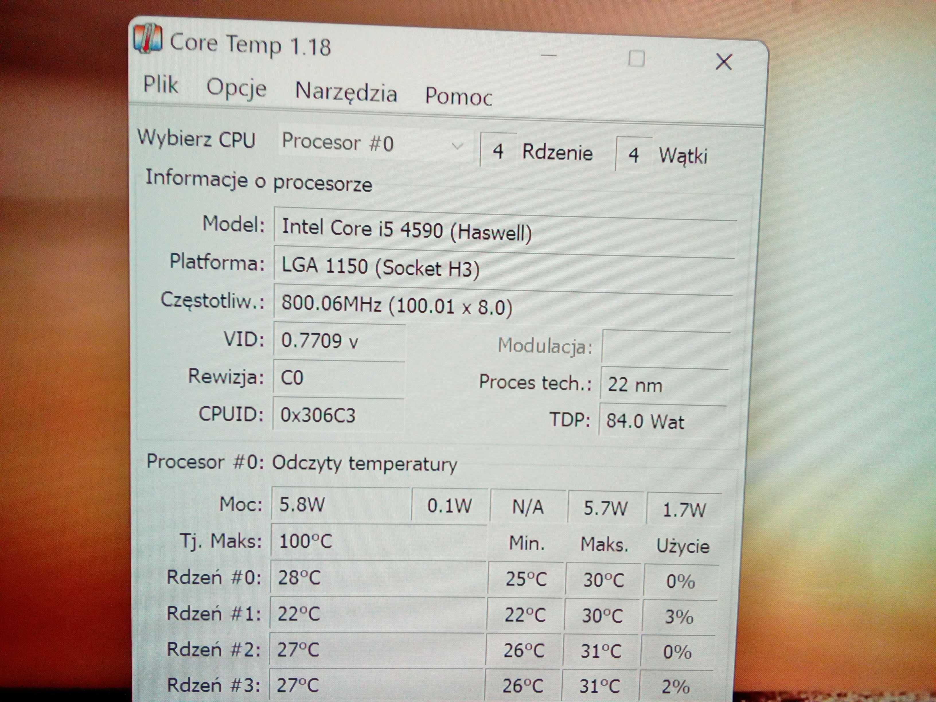 Komputer stacjonarny Tracer i5 4590