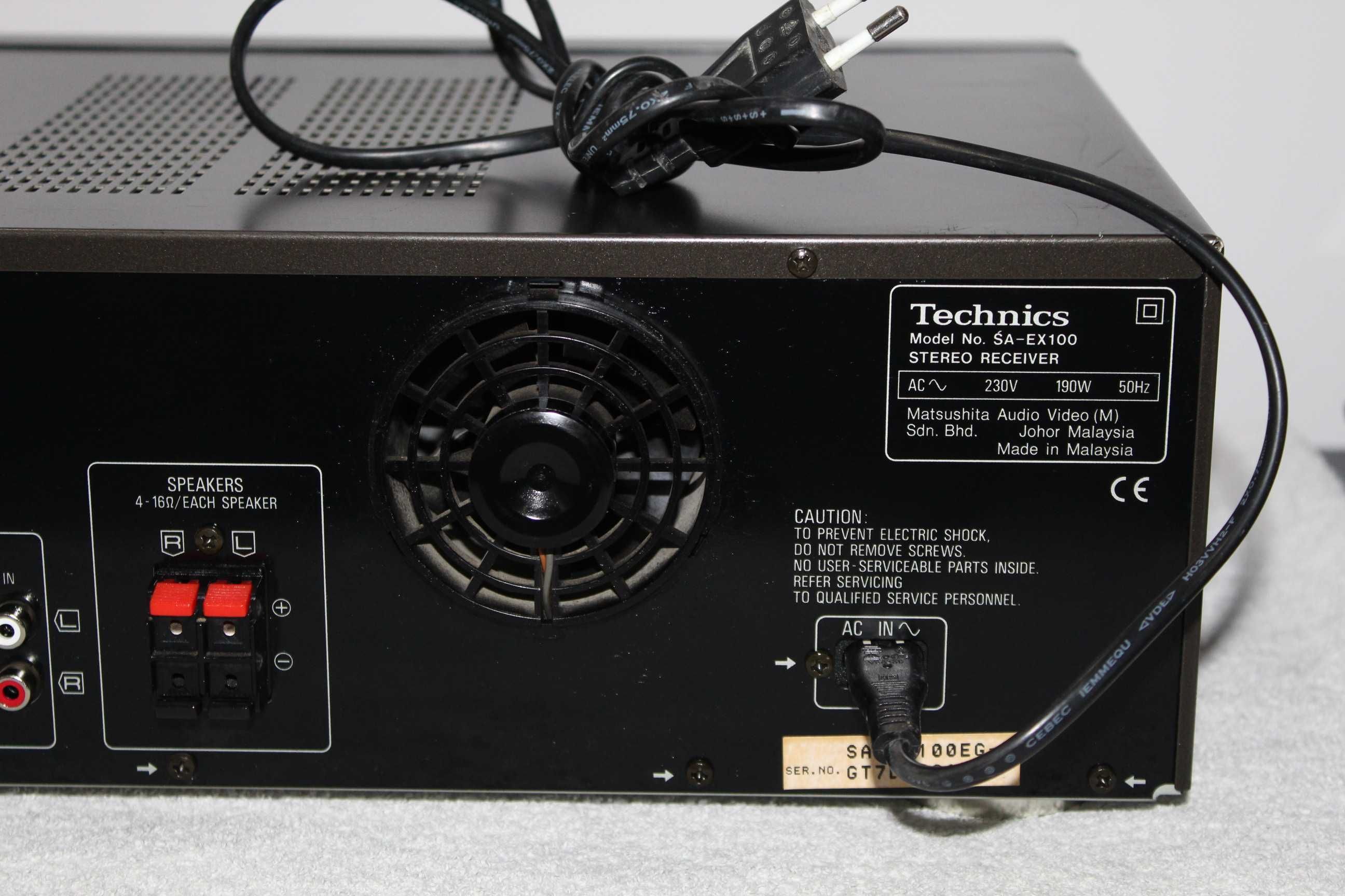 TECHNICS SA-EX100 Amplituner wzmacniacz stereo Wysyłka