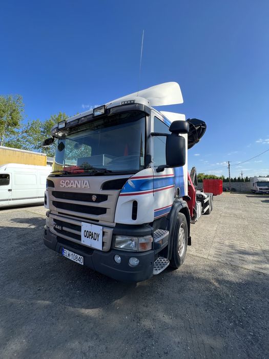 Scania hakowiec z HDS