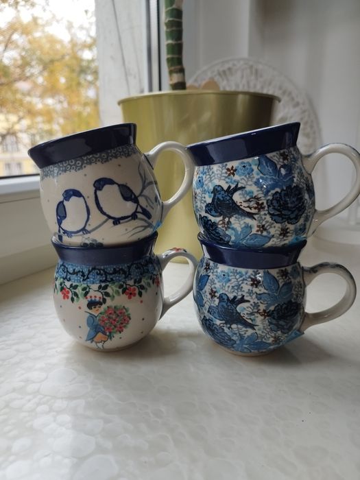 Kubek czeski unikat Bolesławiec