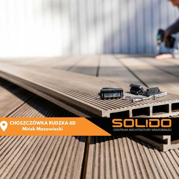 Deska kompozytowa tarasowa / deska na taras WPC