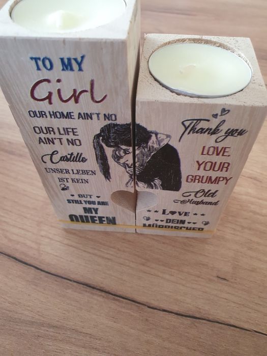 Świecznik w Kształcie Serca