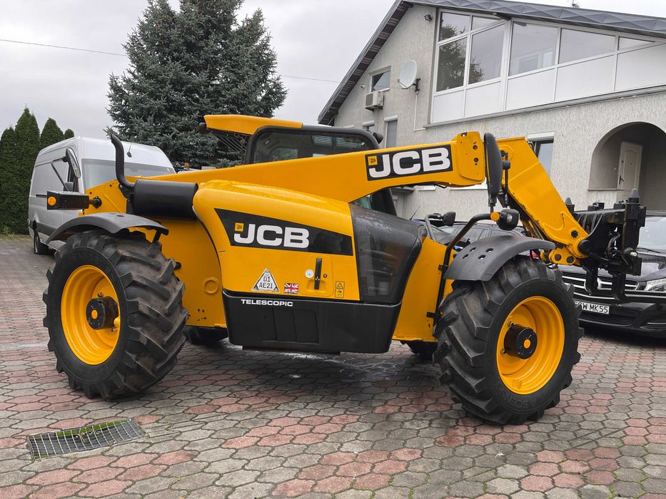 Ładowarka teleskopowa Jcb 527-58_Niska 2 metry_Klima,Joystick_2012 Rok