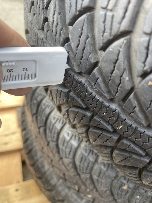 Opony używane zimowe M+S / 15 /60 /185 / komplet 4szt Fulda