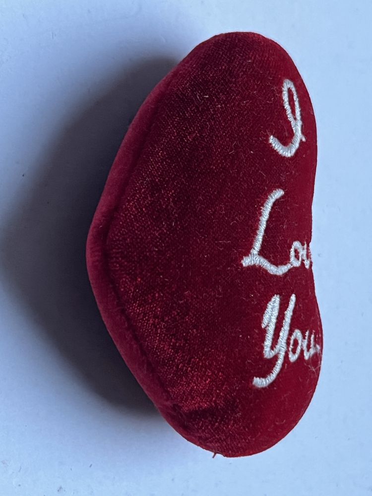 mini Poduszka 8cm Serce I love you Kocham Cie Miłosne mała Serduszko