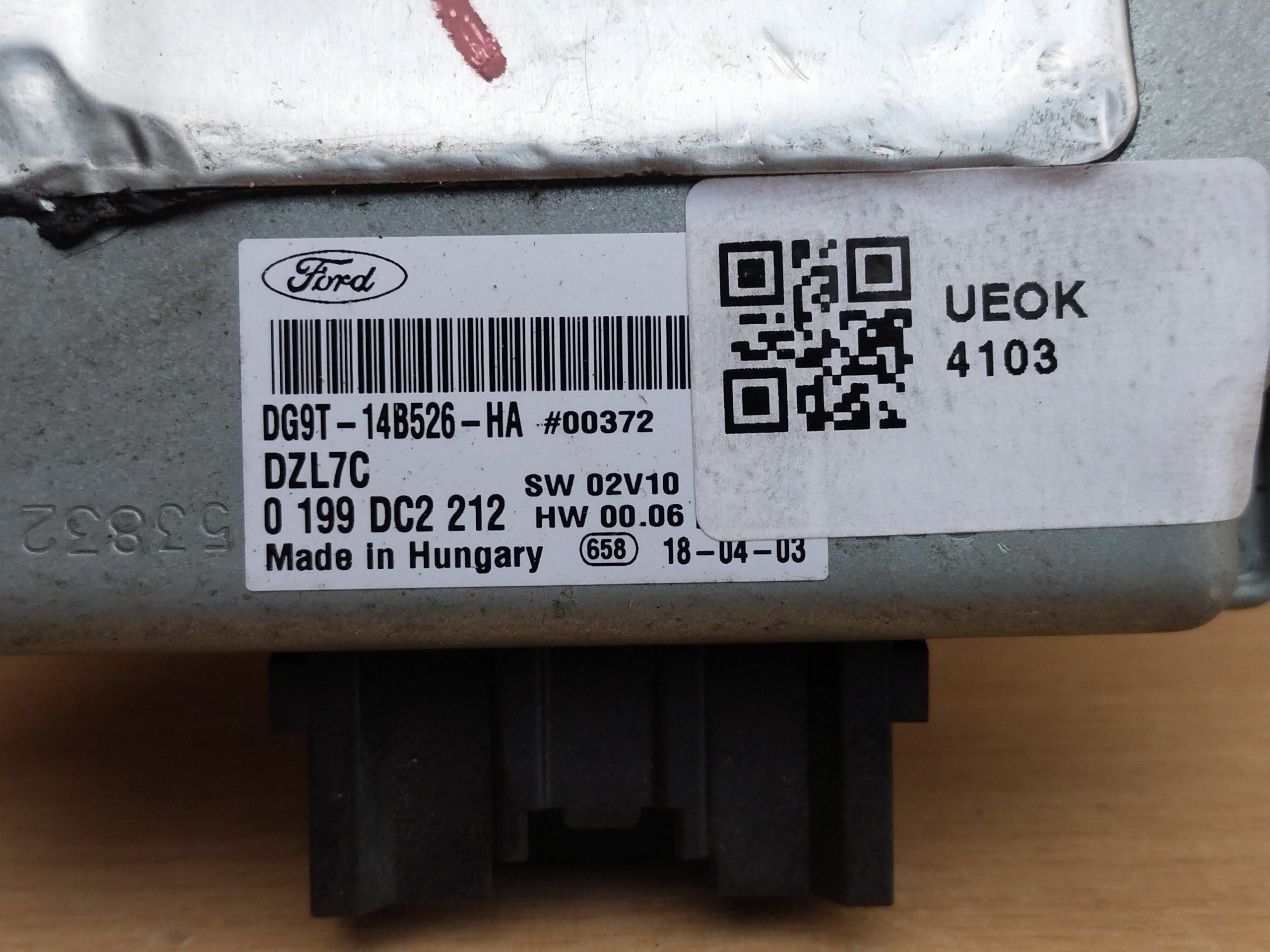 Ford Fusion 17- Edge Mk2 Mondeo Блок модуль старт стоп DG9T-14B526-HA
