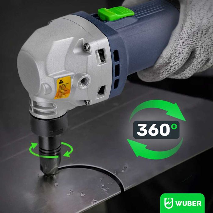 NOŻYCE elektryczne DO CIĘCIA BLACHY METALU 500 W 1,6 mm 2185