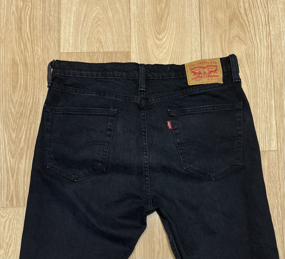 Джинси Levis 510 W34 L32 штани брюки