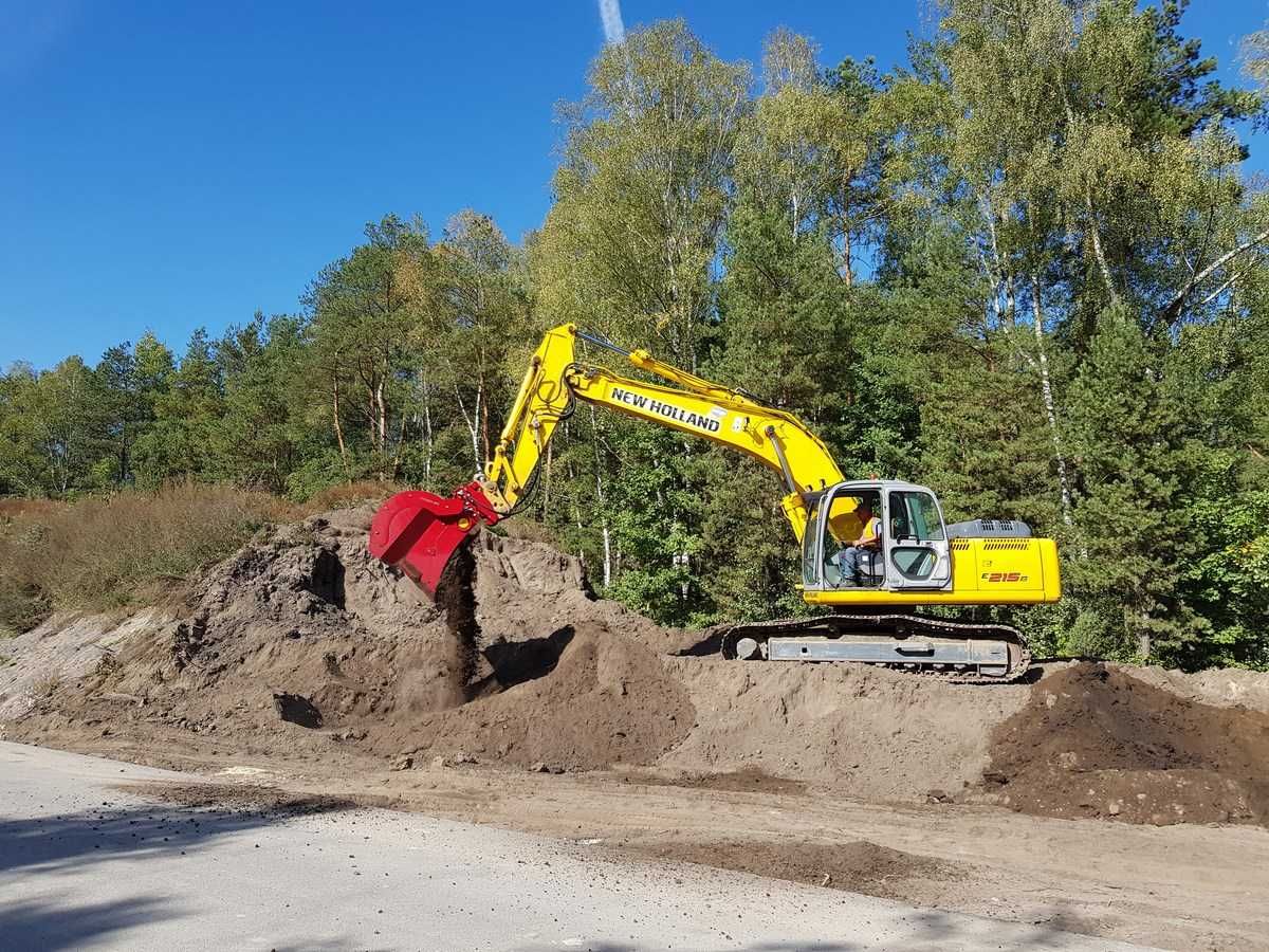 Oryginalna łyżka przesiewająca Rotastar do koparki 20-30 ton