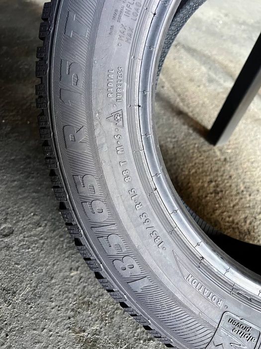 Шини 185/65 r15 88T Semperit Зима 4шт 2018р (921)