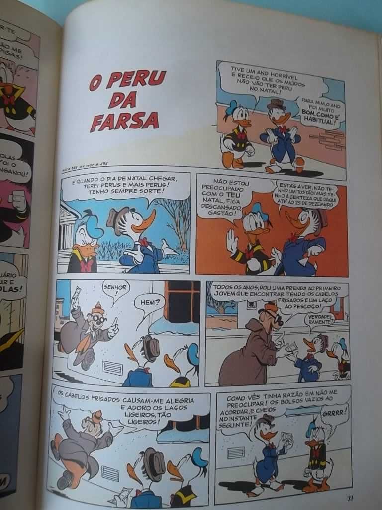 Antologia "EU, DONALD" - BDs Clássicas de CARL BARKS, capa dura