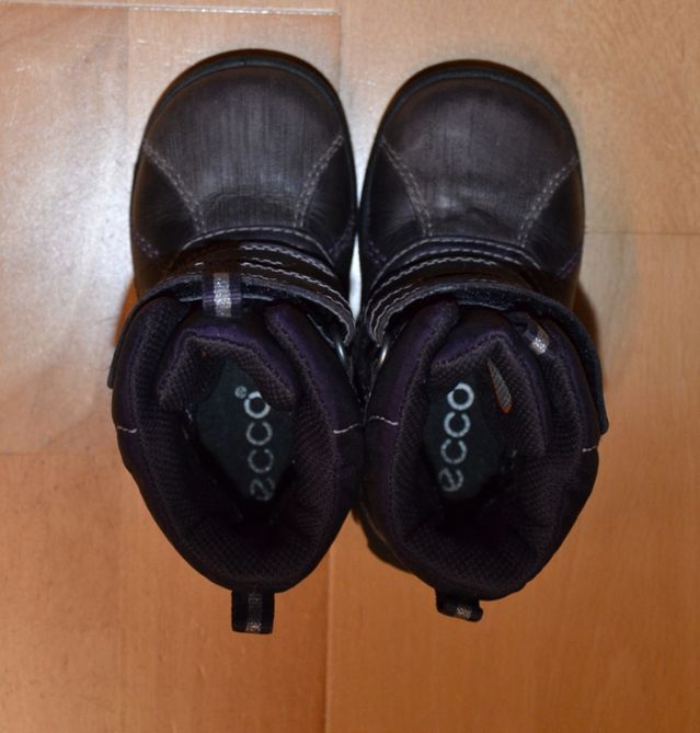 ECCO buty zimowe, śniegowce dla dziewczynki rozmiar 22 skóra