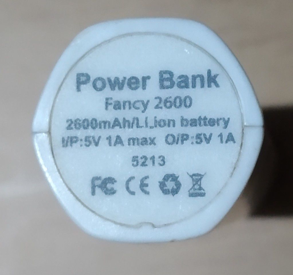 Powerbank 2600 mAh