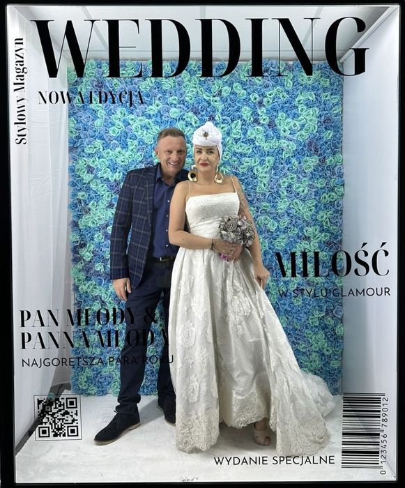 Fotobox Vogue Wedding Magazine Fotobudka! Jak gwiazda na okładce !