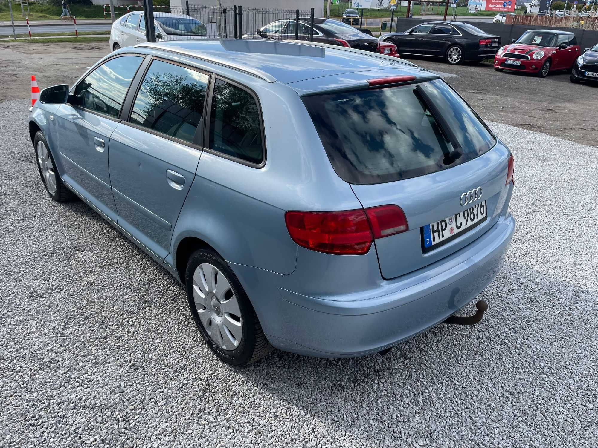 A3 1.6 Klima Sportback Aluminiowe Felgi Tempomat