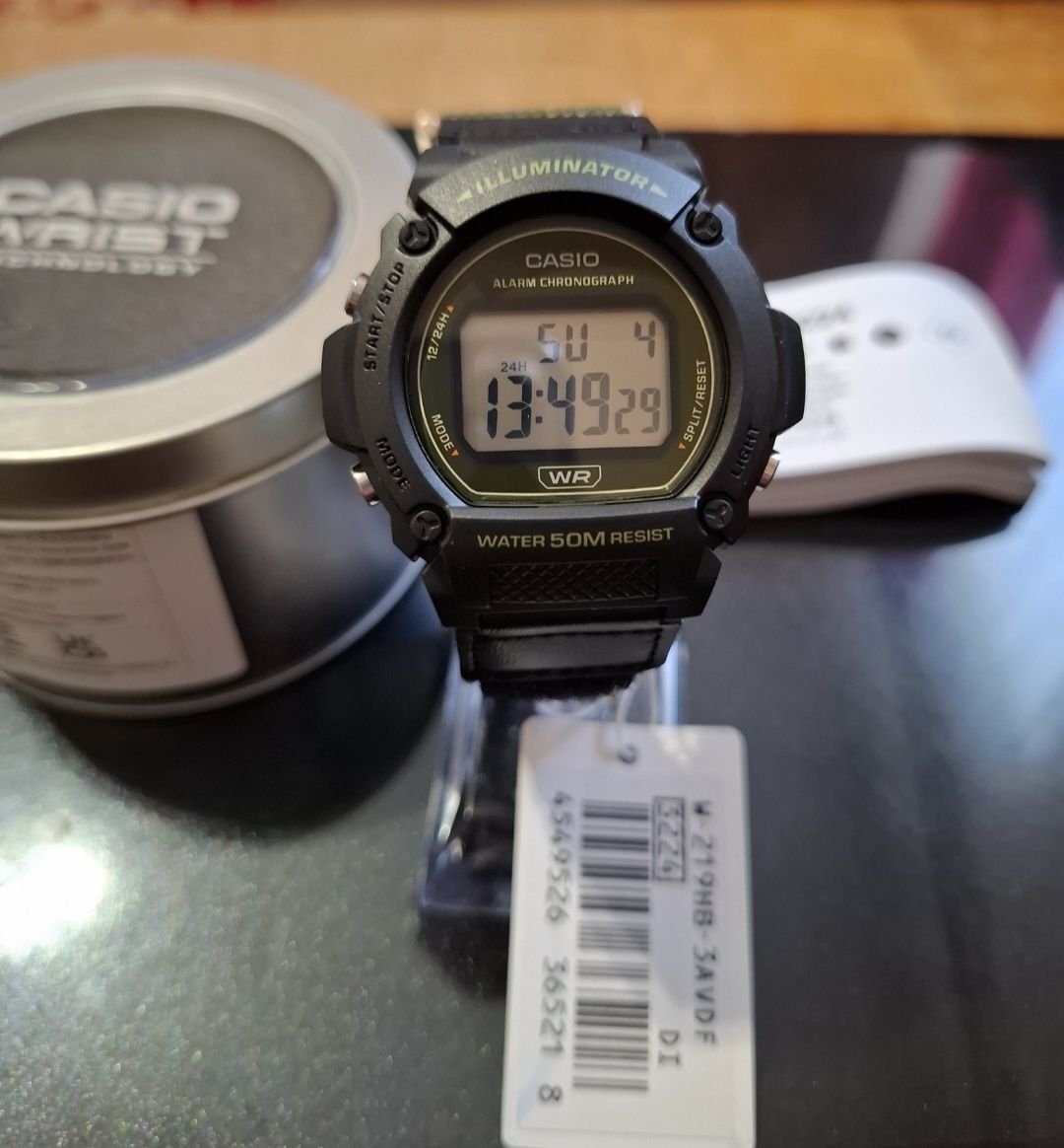 Годинники Casio W-737, Casio W-219HB. Оригінал.
