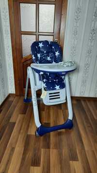 Як НОВИЙ Chicco Polly 2start столик дитячий крісло для кормления