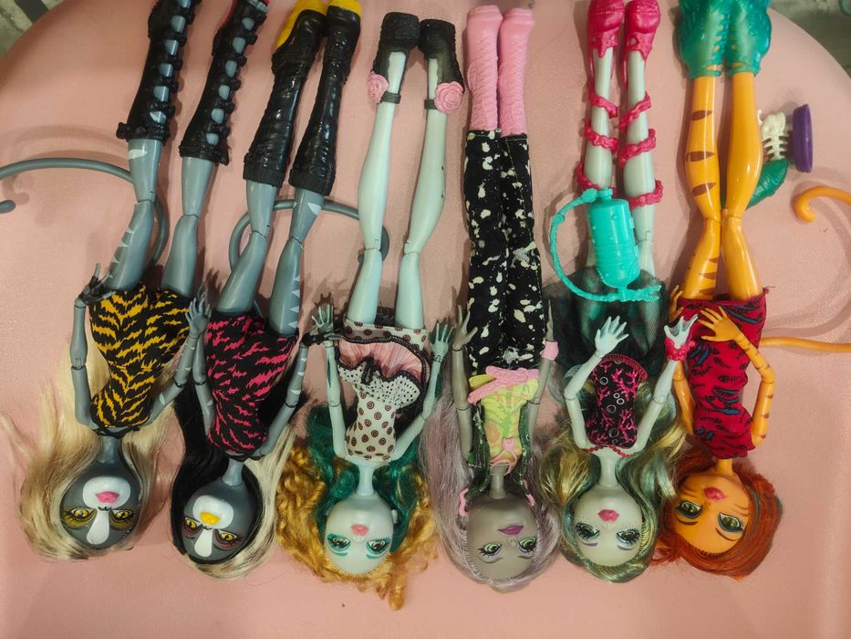 Куклы Дракулаура,Эбби,Спектра, Клеолей,Кетти,Гулия,Торалей,фрэнки