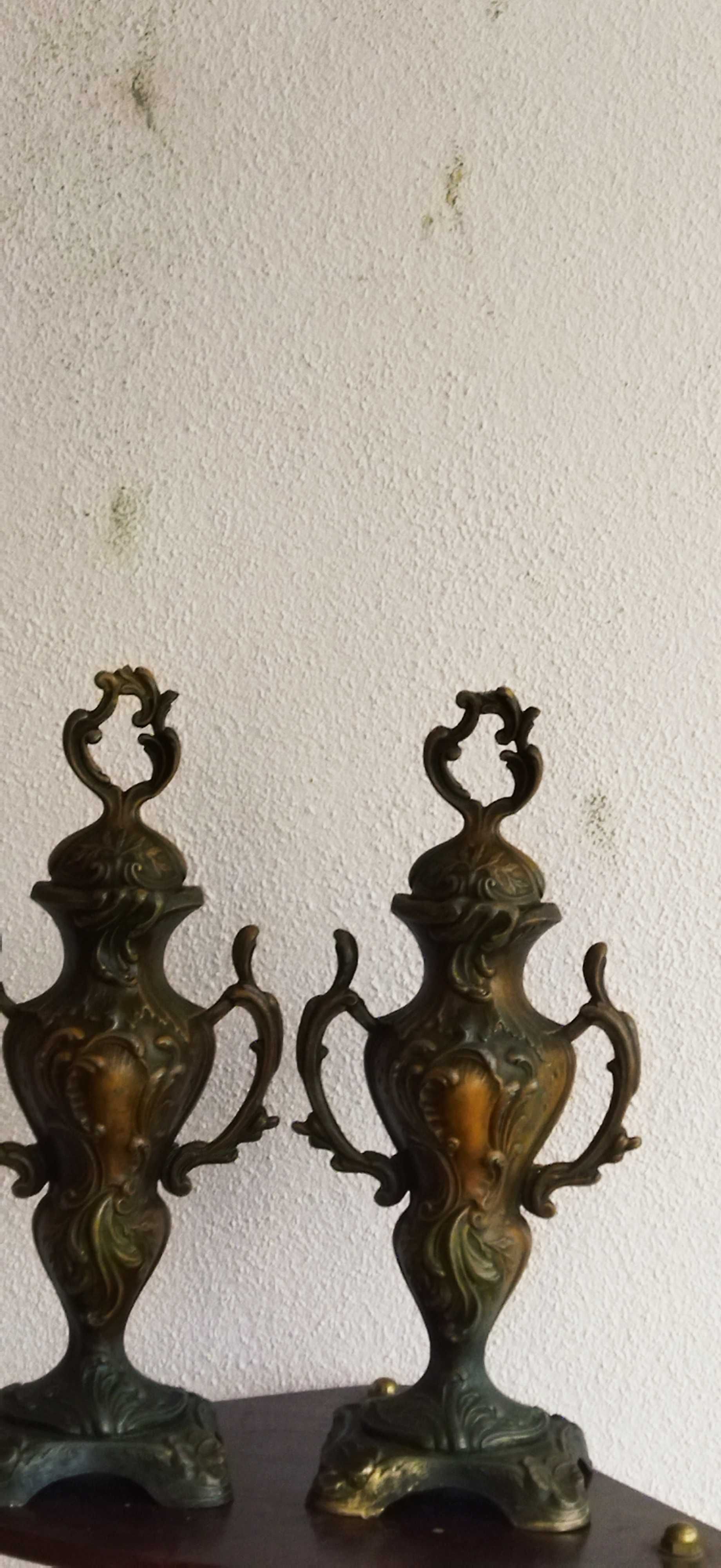 2 вазы старинные.Антикварные.Пара.Шпиатр.Франция 19 век