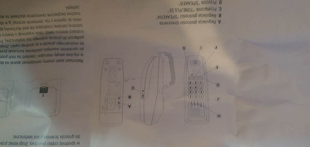 Telefon cyfral C 810