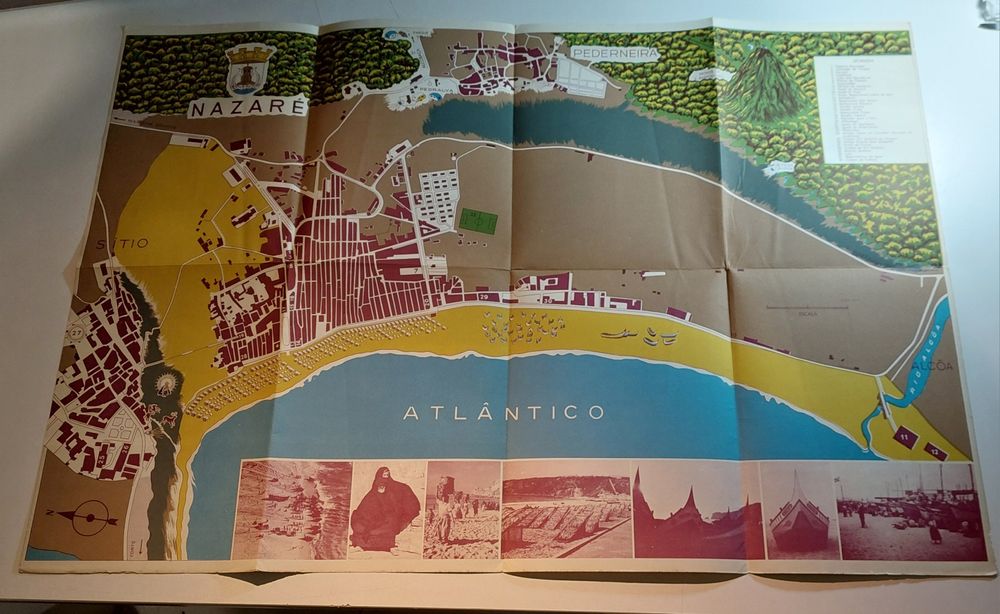 Nazaré - Roteiro ROTEP | Incluí Mapa Desdobrável
