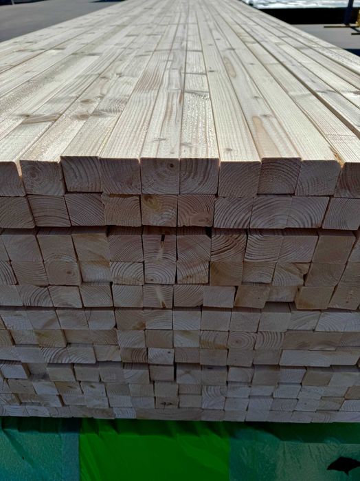 Drewno konstrukcyjne c24 45x45 Kantówka strugana Legar Łata Lamel