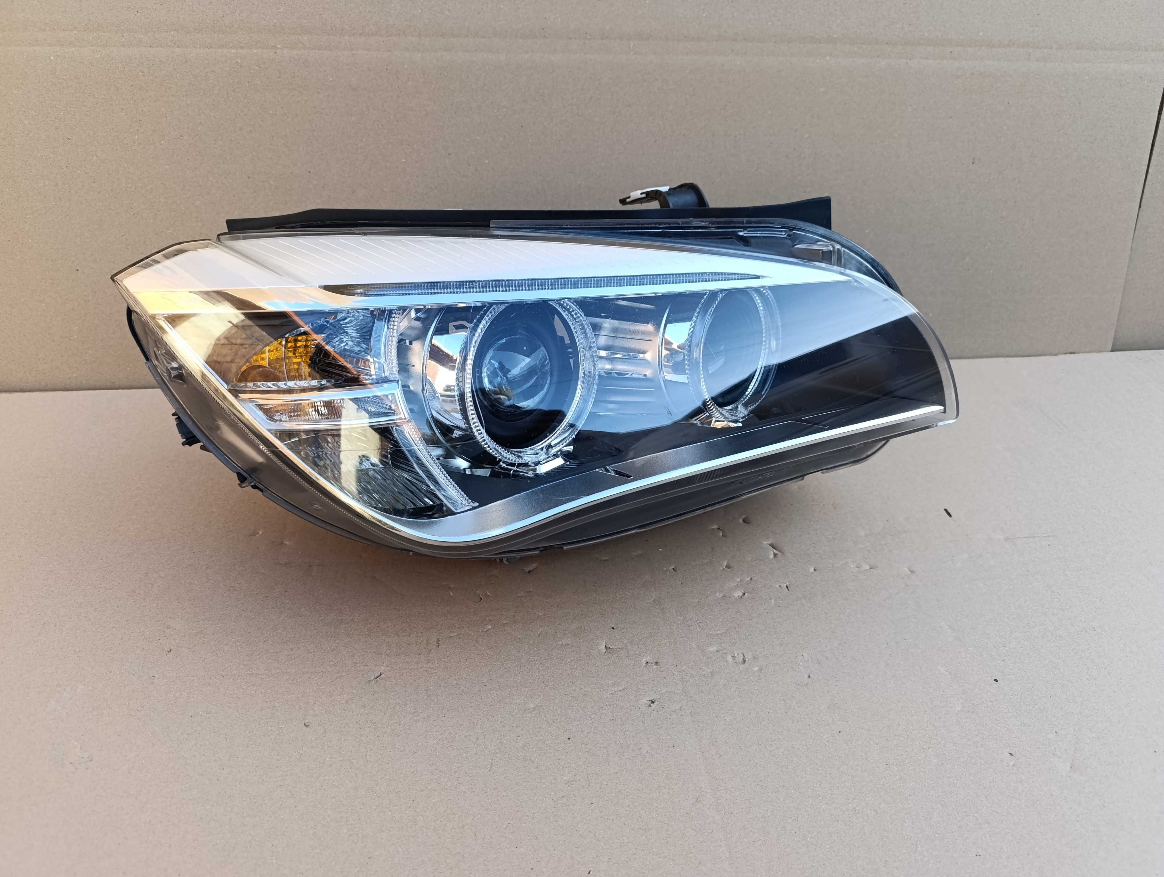 BMW X1 E84 LCI lampa prawa przód reflektor bi xenon led moduł oryg