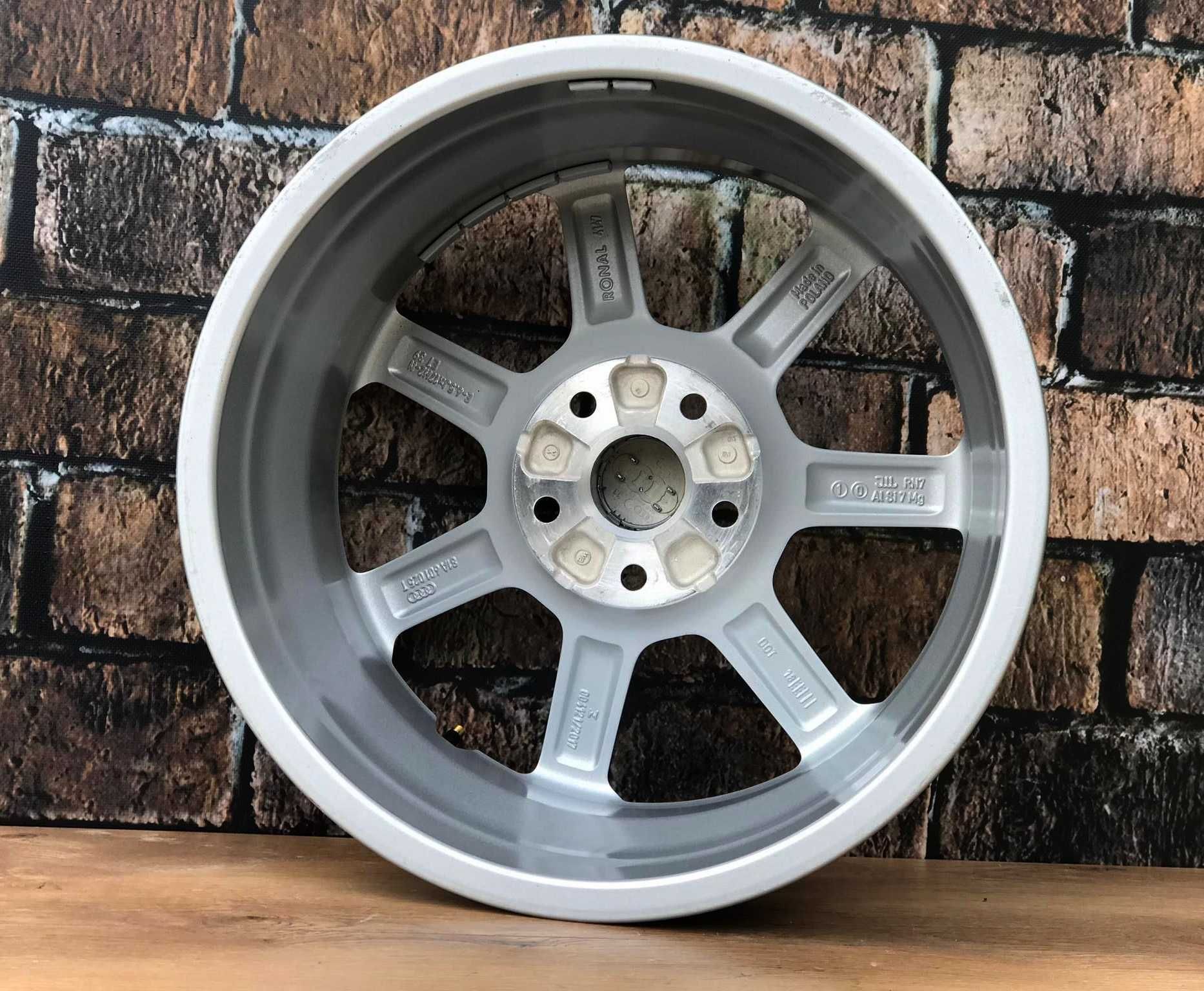 1# Alufelgi 5x112 r17 AUDI NOWE ORG! Q2 SQ2 A3 8V 8P TT A4 B5 B6 B7 Q3