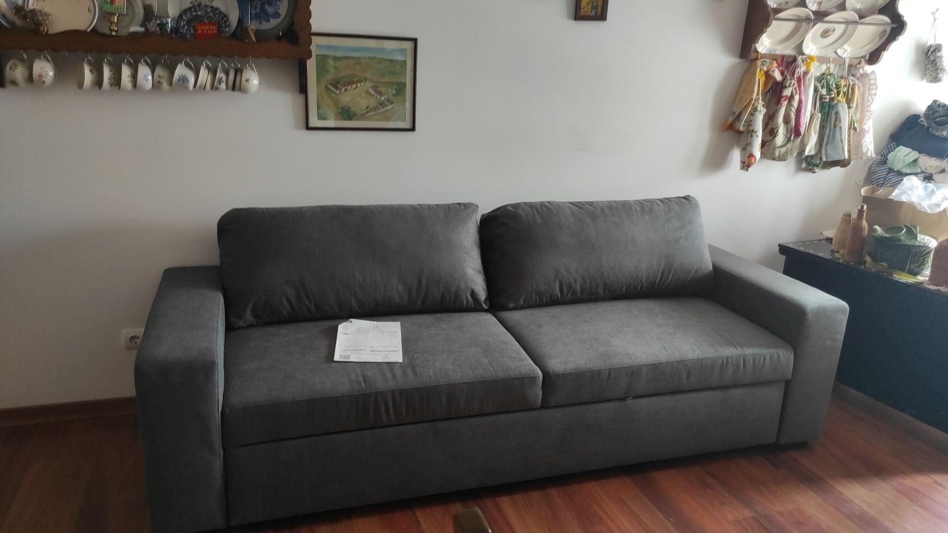 Sofá cama com 3 lugares