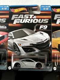 Hot Wheels '17 Acura NSX Fast and Furious Seria 3 9/10 HNR88