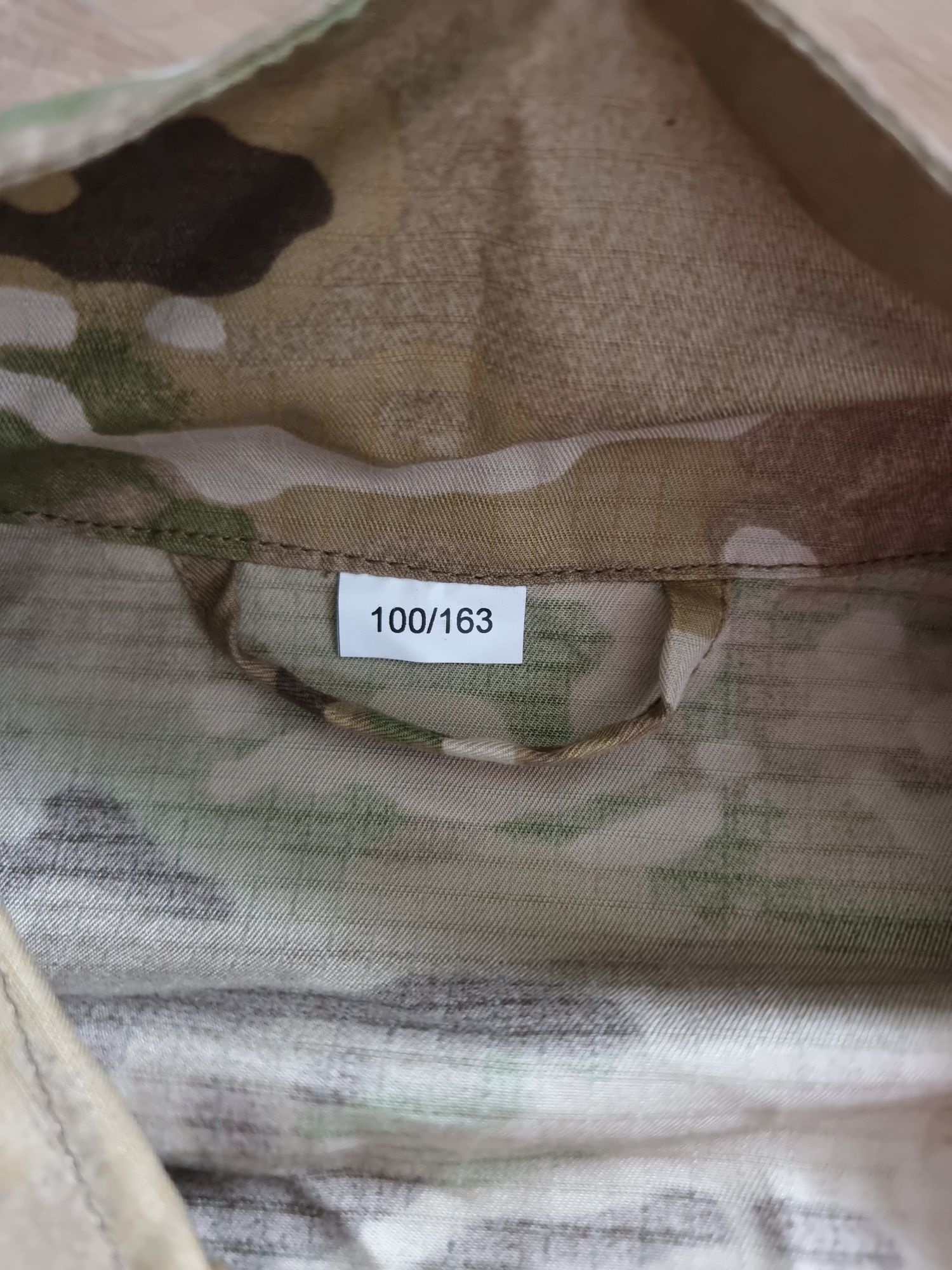 Mundur ćwiczebny letni wojsk specjalnych r. 100/163 r. S/M 118/D