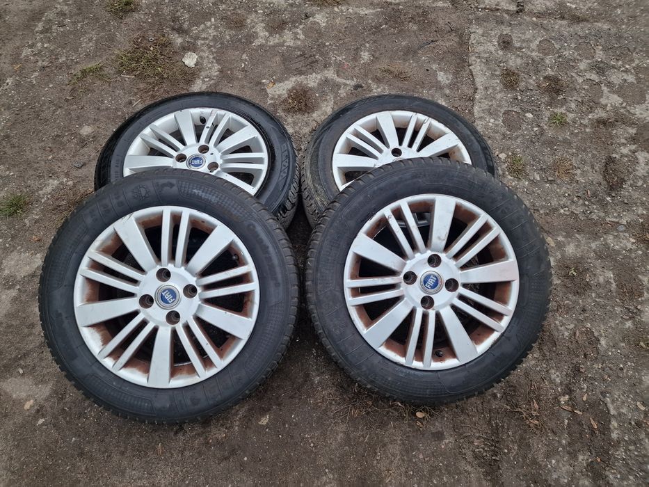 Kola 15' Fiat Punto 4x100 Aluminiowe Opony 175/65 R15