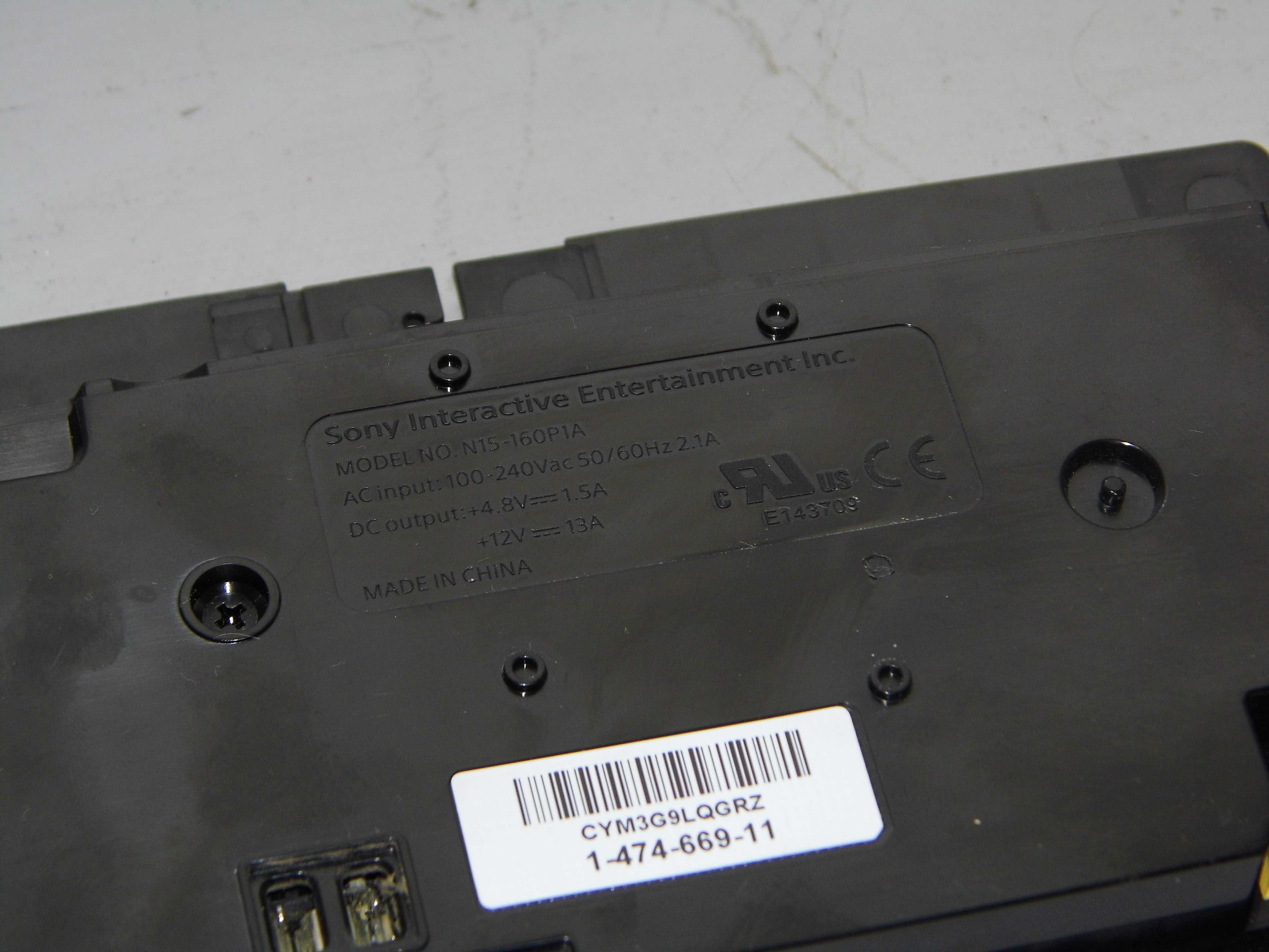 Oryginalny zasilacz do konsoli Sony PlayStation 4 Slim N15-160P1A