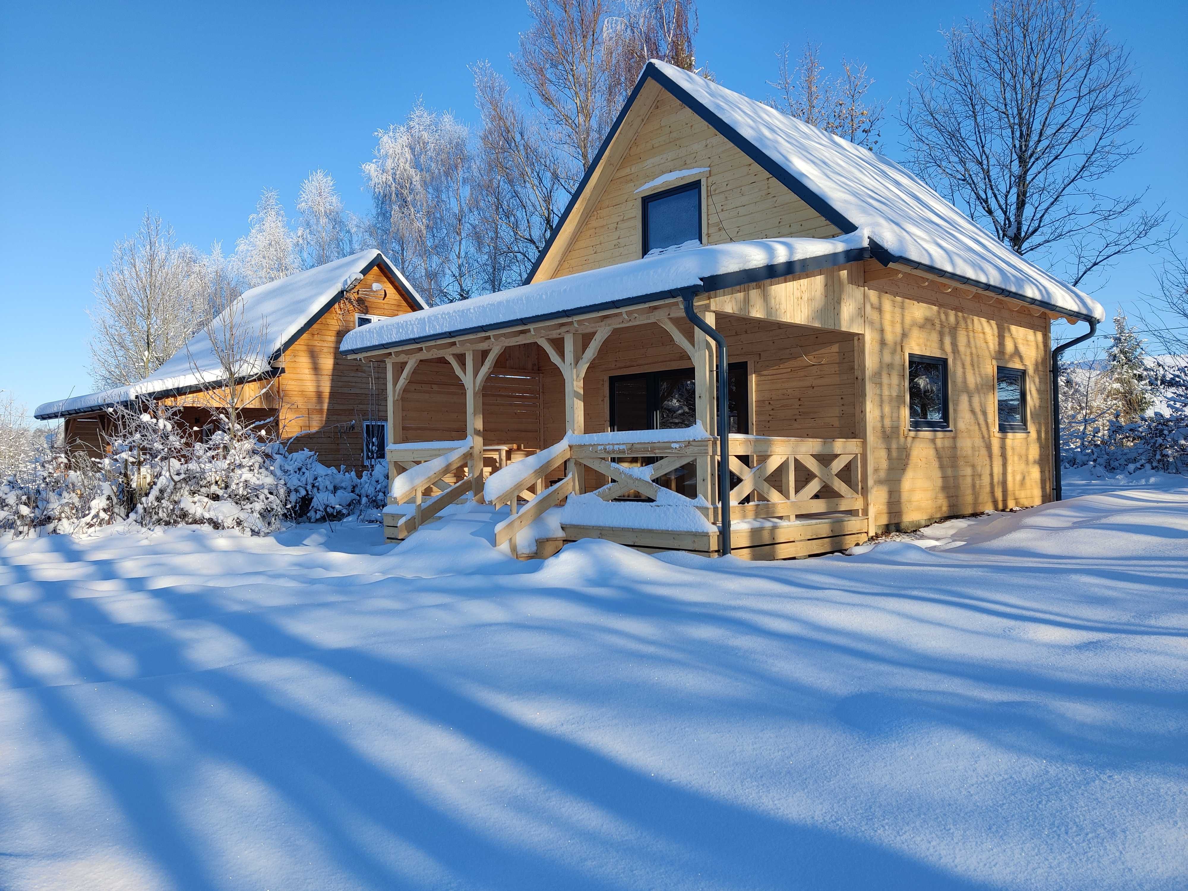 Domki nad stawem. Sauna, Jacuzzi, basen